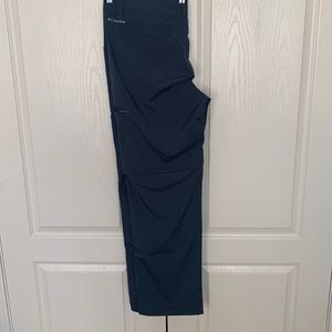Columbia Mens Omni-Shade 38x32 convertible pants- LIKE NEW!